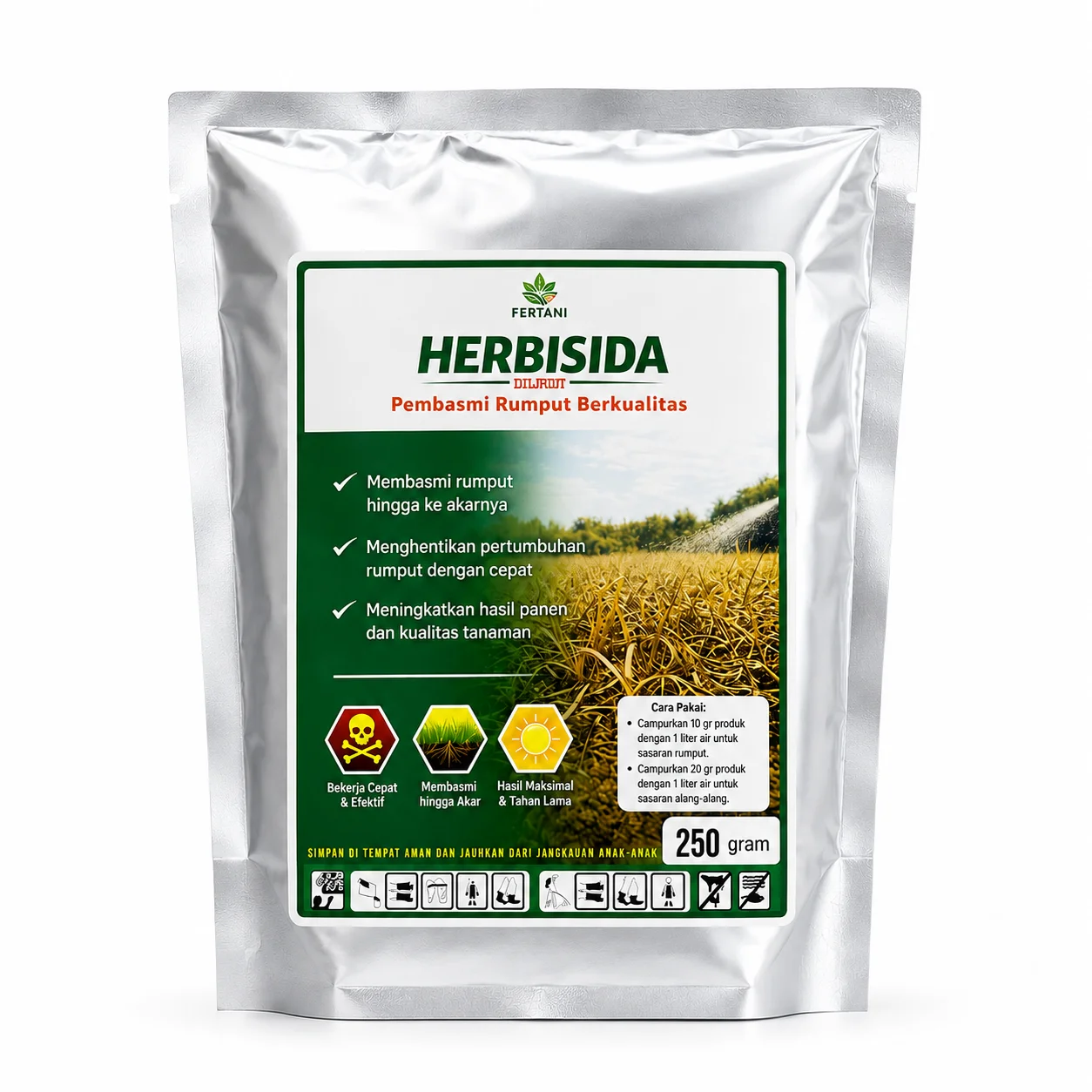Fertani - Herbisida Pembasmi Rumput 250gram foto 1