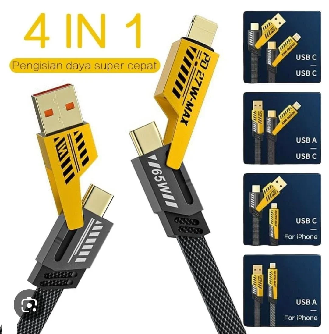 Kabel Data 4 In 1 foto 1