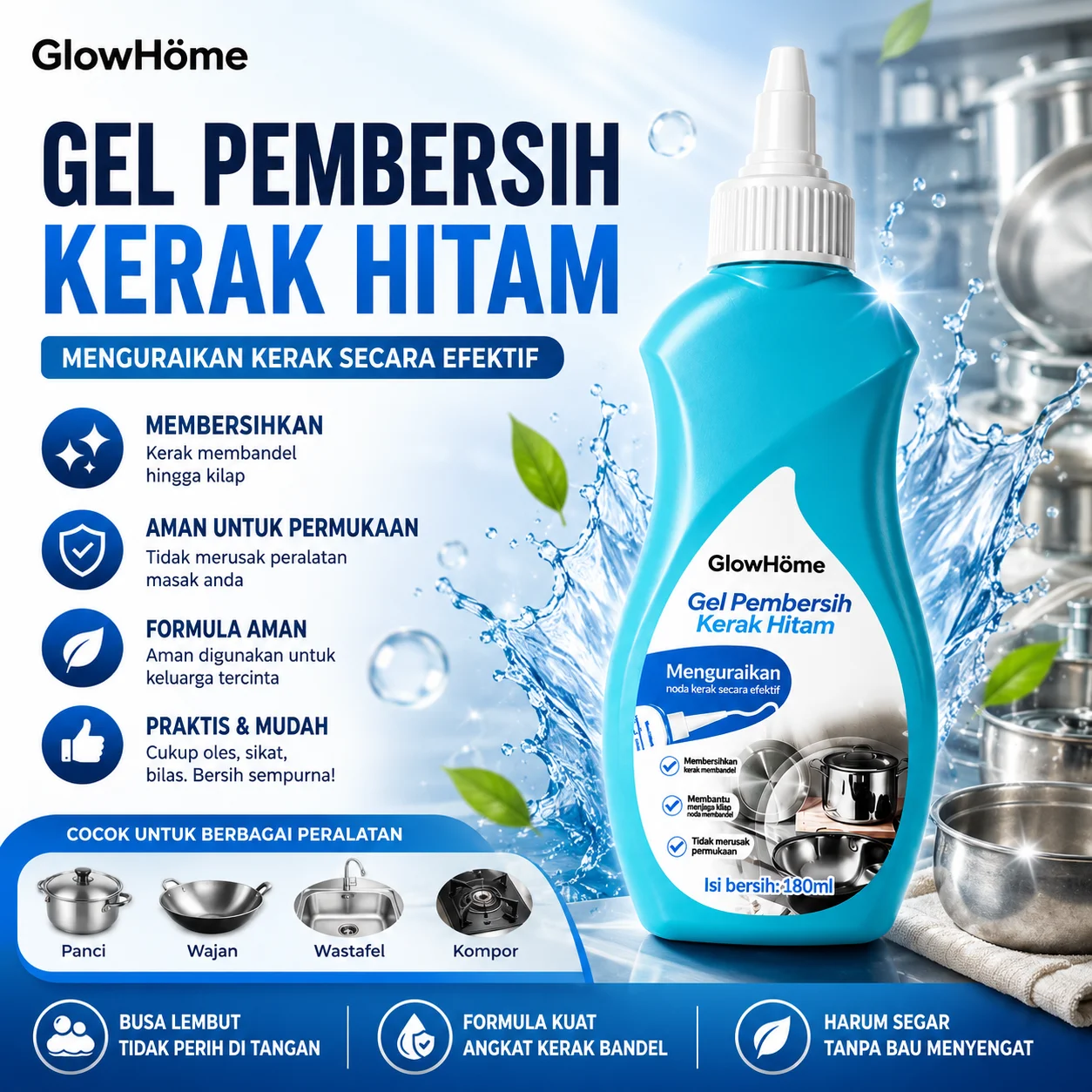 Pembersih Kerak 180ml foto 1