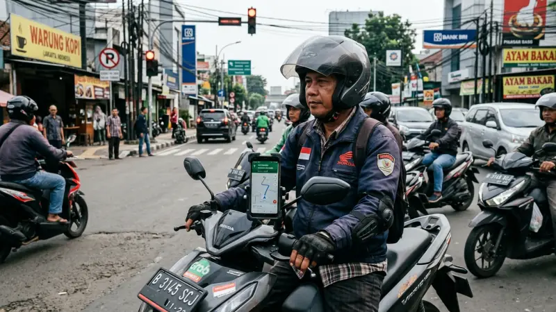 Andalan harian driver ojek online dan pengendara komuter harian