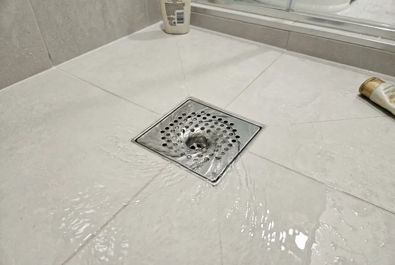 Hasil nyata: Floor drain bersih, air mandi surut cepat tanpa genangan